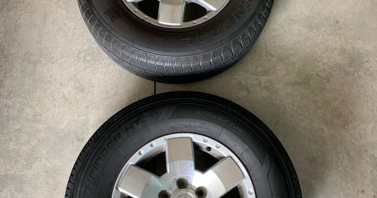 2 FJ CRUISER rims and tires for 15 in Monument, CO For Sale & Free