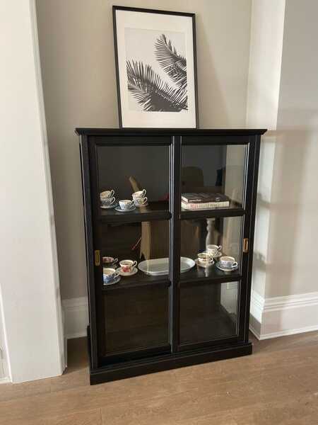 Gorgeous IKEA Glass Cabinet For 100 In Albury Engl For Sale