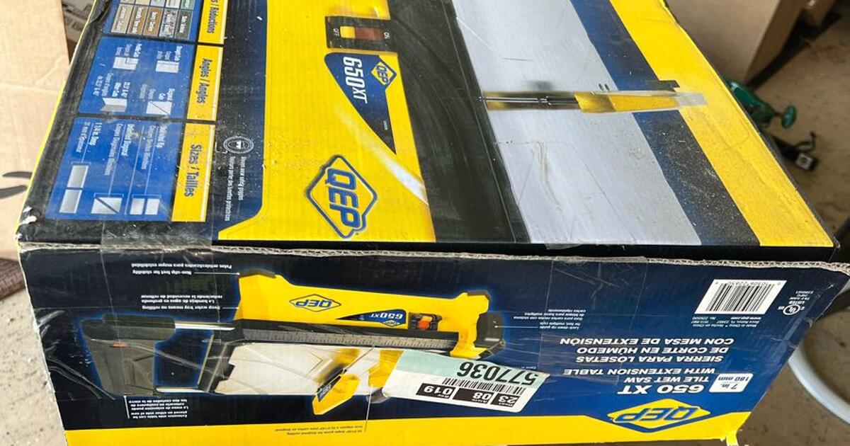 QEP 650 XT BRAND NEW UNOPENED tile wet saw for 150 in Hickory Creek