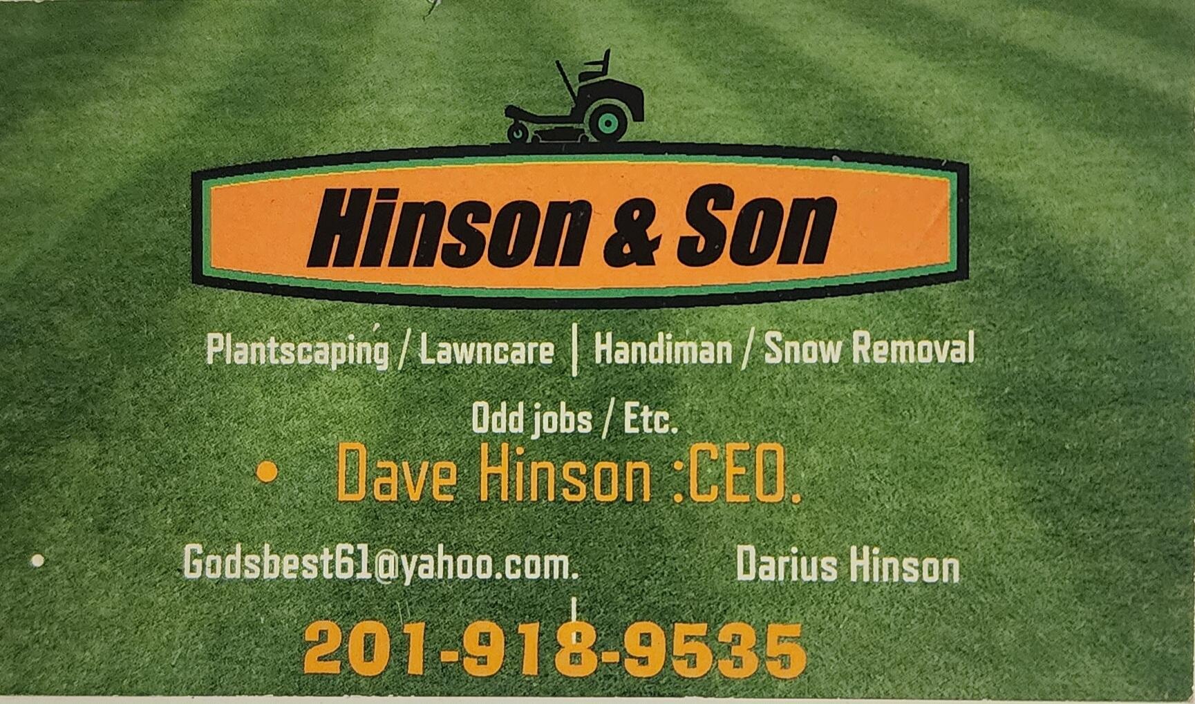 Hinsons lawn 2024 mower service