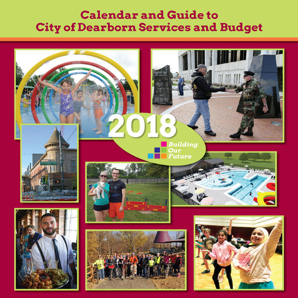 Order a free 2018 City of Dearborn calendar at