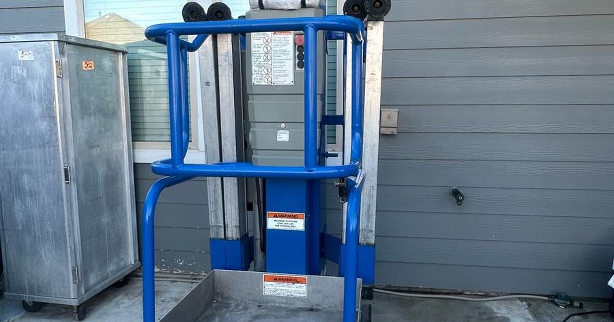 Lift man Upright UL32 AWP Aerial Work Platform for 3500 in Katy, TX For Sale & Free — Nextdoor