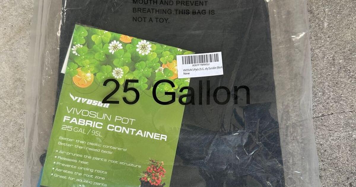 Fabric garden bags for 10 in Kingwood, TX For Sale & Free — Nextdoor