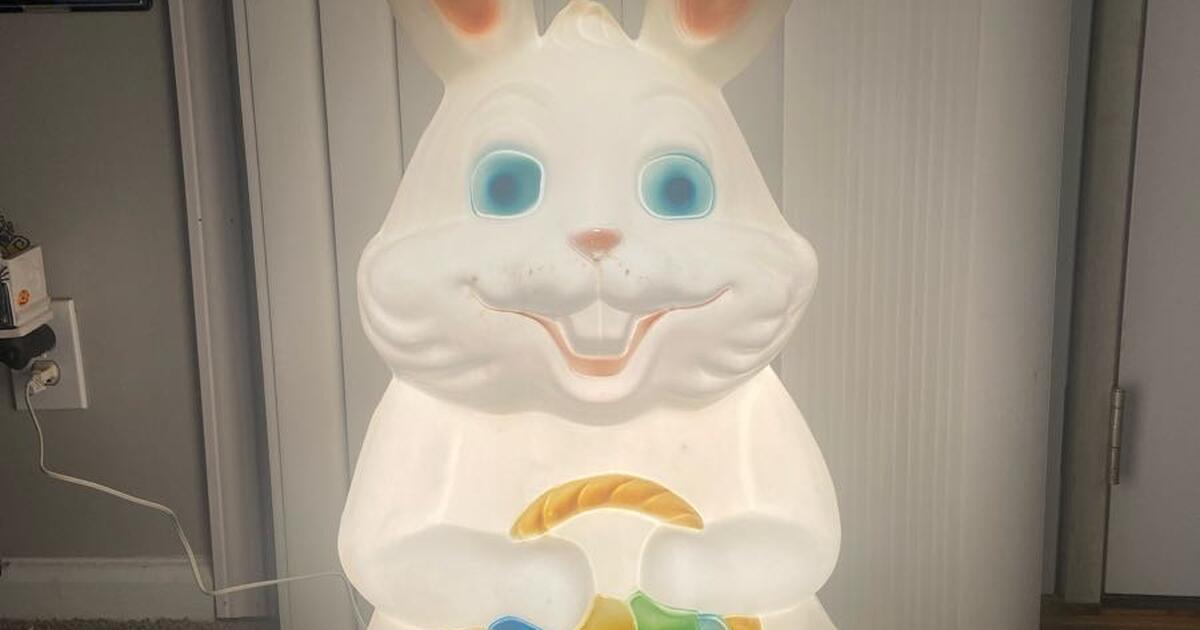 Vintage Empire Blow Mold Easter Bunny for 90 in Greensboro, NC For