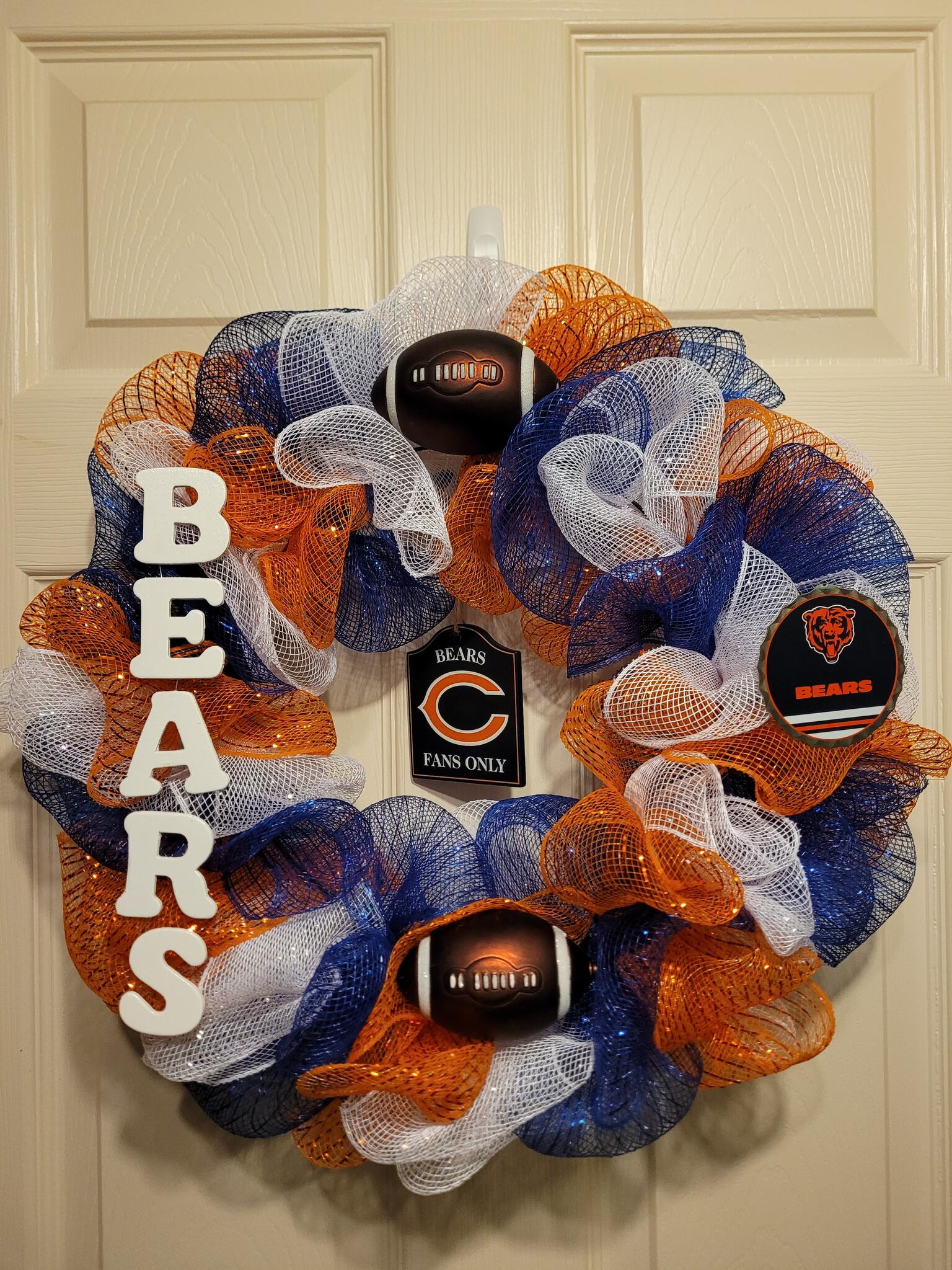 CHICAGO BEARS Wreath