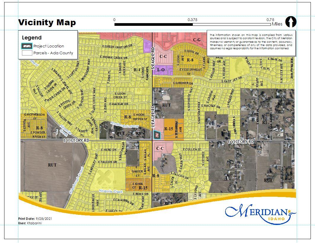 Planning and Zoning Commission Public Hearing Notice for Inglewood Coffee Shop DriveThrough CUP