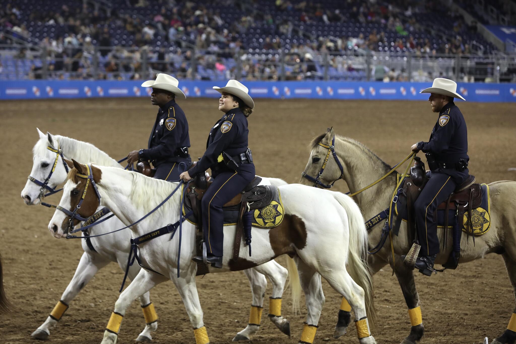 Rodeo Grand Entry at First Responders Day (Harris County Sheriff's