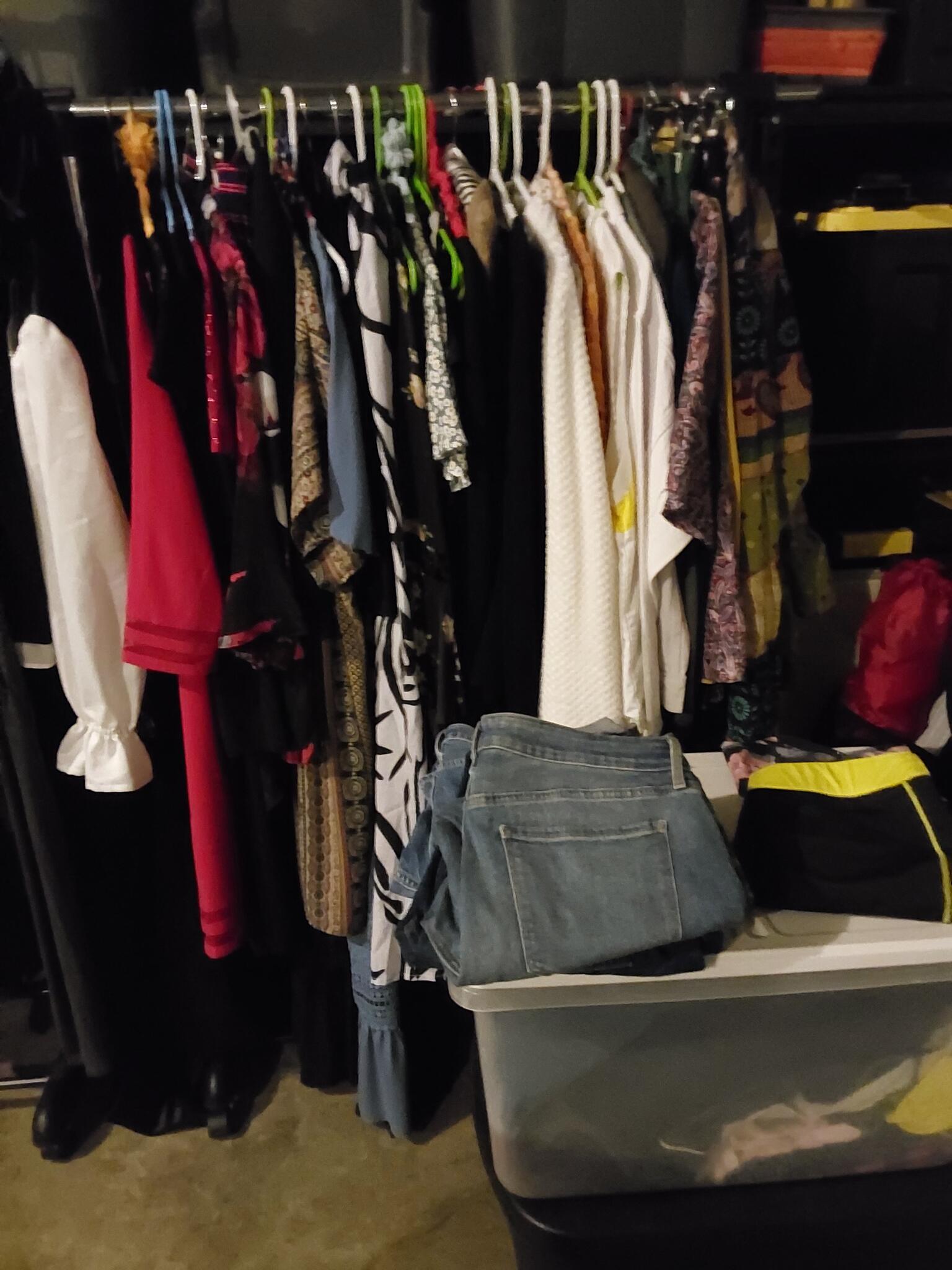 4 Racks Of Women's Clothing in Topeka, KS For Sale & Free — Nextdoor