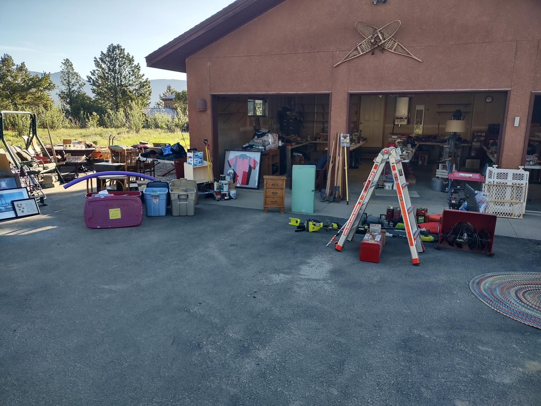 Garage, Moving Sale, Friday, Saturday, Sunday for 1 in Buena Vista, CO