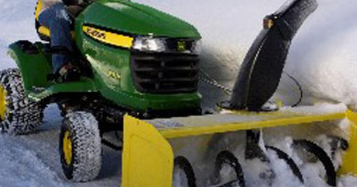 John Deere Snow Blower Garden Tractor w/Mower for 2000 in Vienna, VA