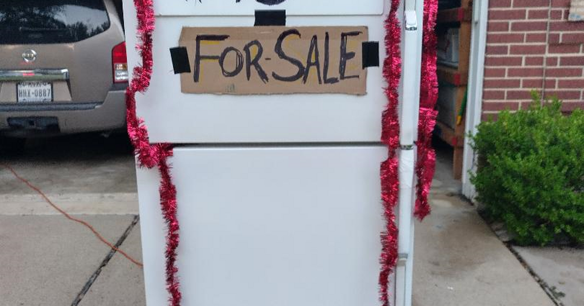 GE 21.5" White Refrigerator for Sale for 60 in Katy, TX Finds — Nextdoor