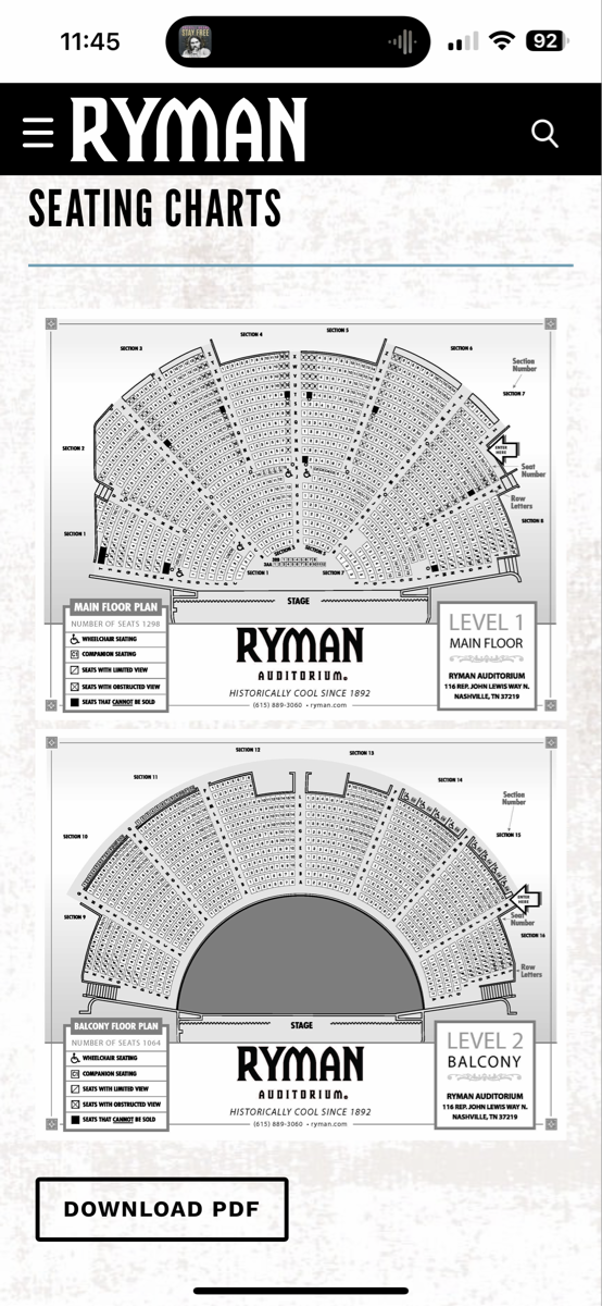 Ryman Seating Chart Pdf | Cabinets Matttroy