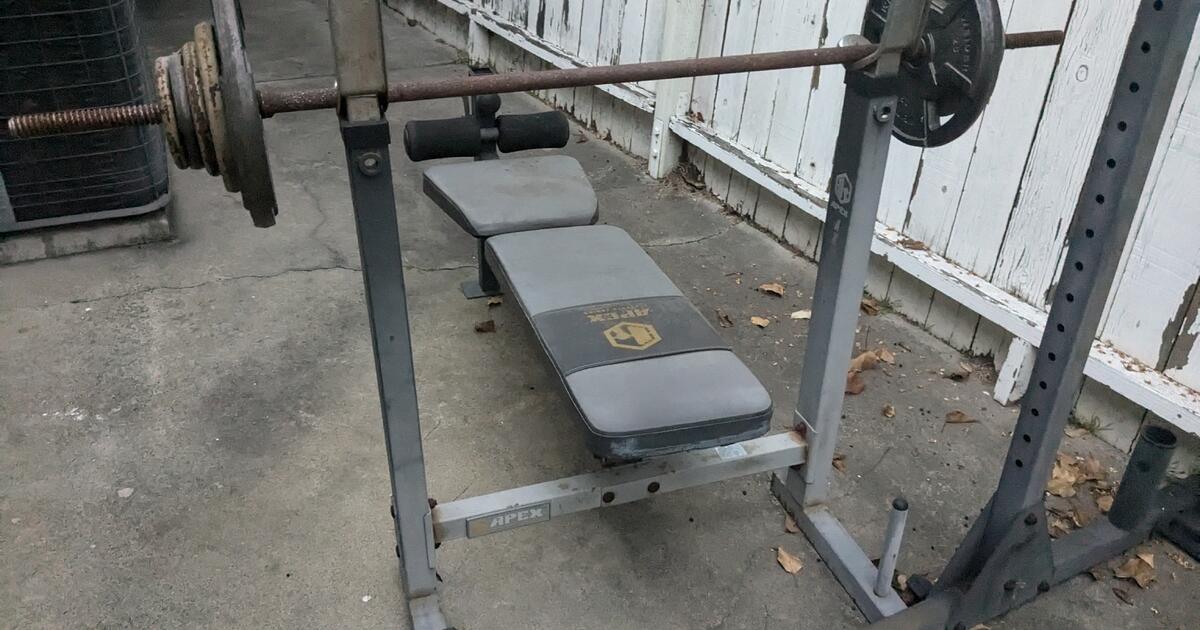 Bench Press, Bar and Weights for Free in Laguna Beach, CA For Sale