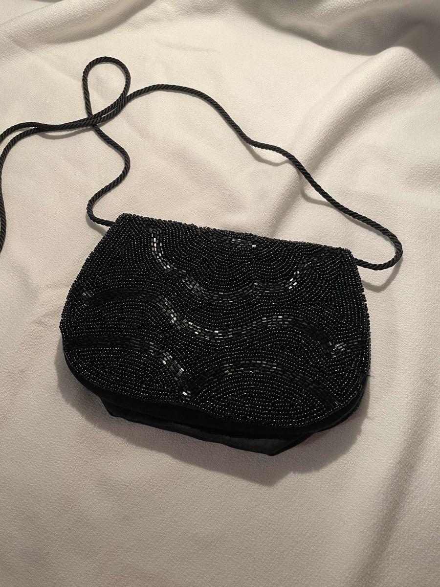 Vintage Black Beaded Clutch Purse with strap. for $20 in O Fallon, MO ...