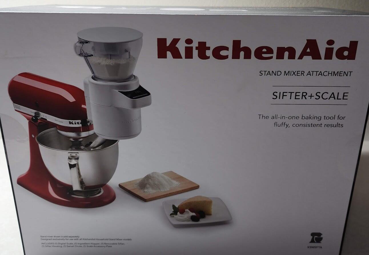 KitchenAid KSMSFTA Sifter and Scale Attachment Set for KitchenAid