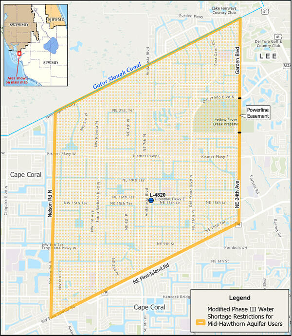 SFWMD Issues Mandatory Irrigation Restrictions for Portion of Cape ...