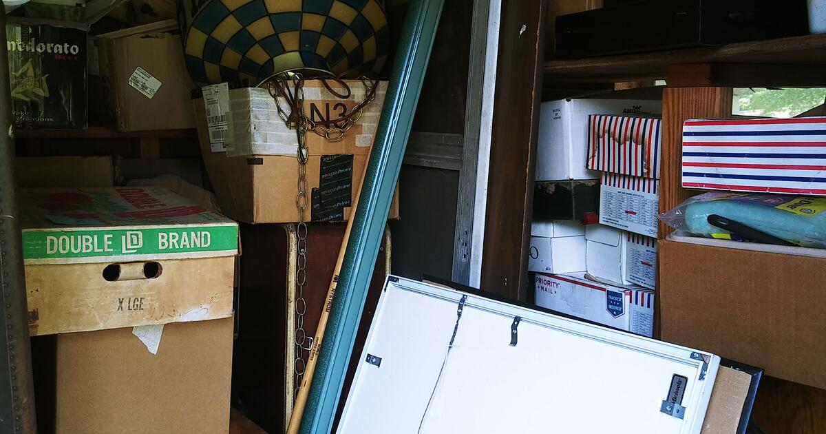 We have a storage building full of stuff that we want gone. for 5 in