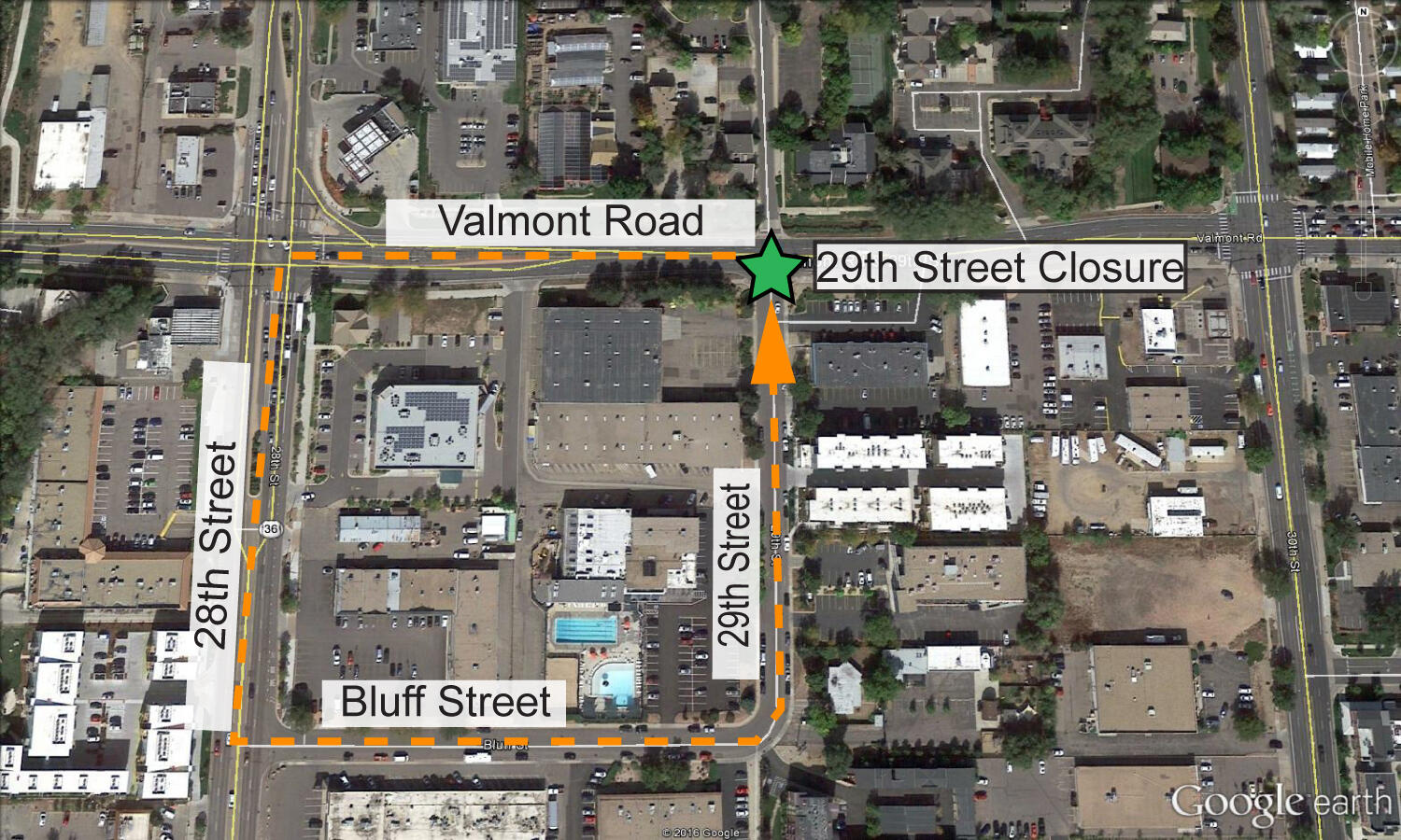 Valmont Road & 29th Street Construction Update (City of Boulder) — Nextdoor — Nextdoor