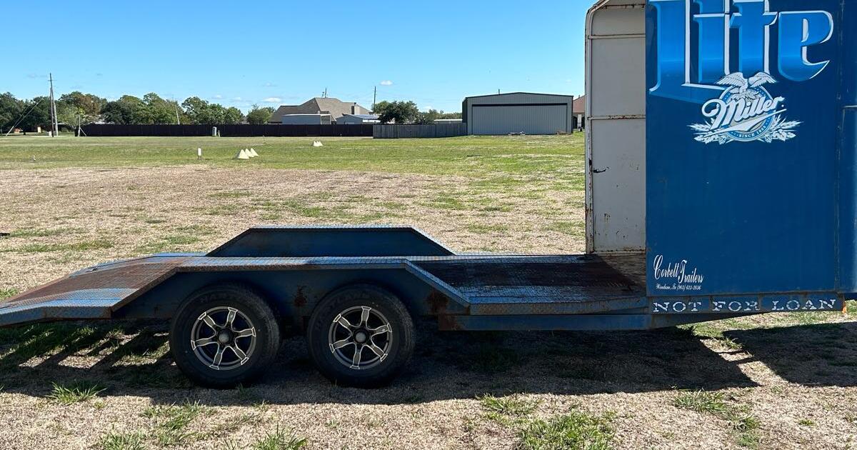 Open race car trailer for $4200 in Baytown, TX | For Sale & Free — Nextdoor