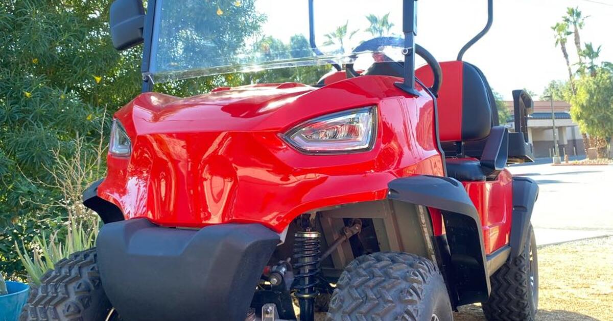 2023 Golfcart 62v EGo Cart, lithium battery android tablet and under