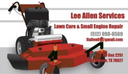 Lee's lawn mower repair sale
