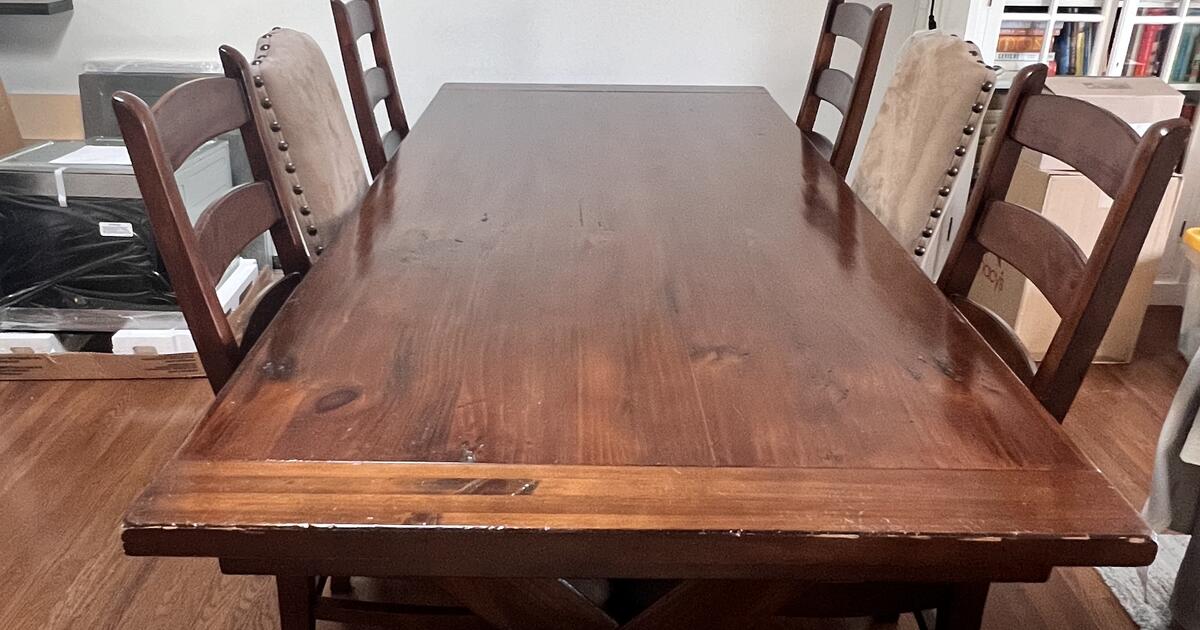 Pottery Barn Dining Set Like New for 1300 in San Francisco, CA For