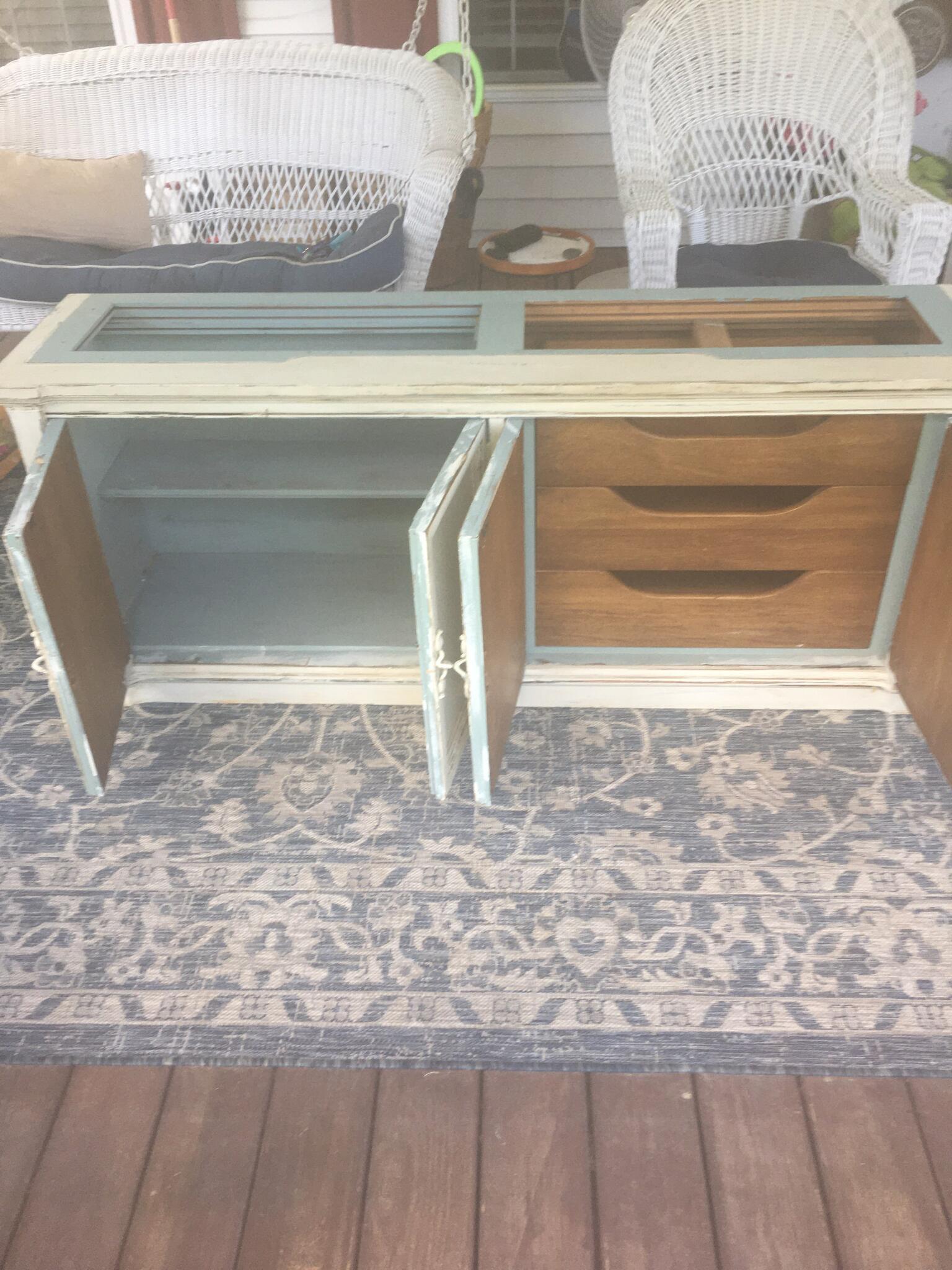 Vintage White Sideboard