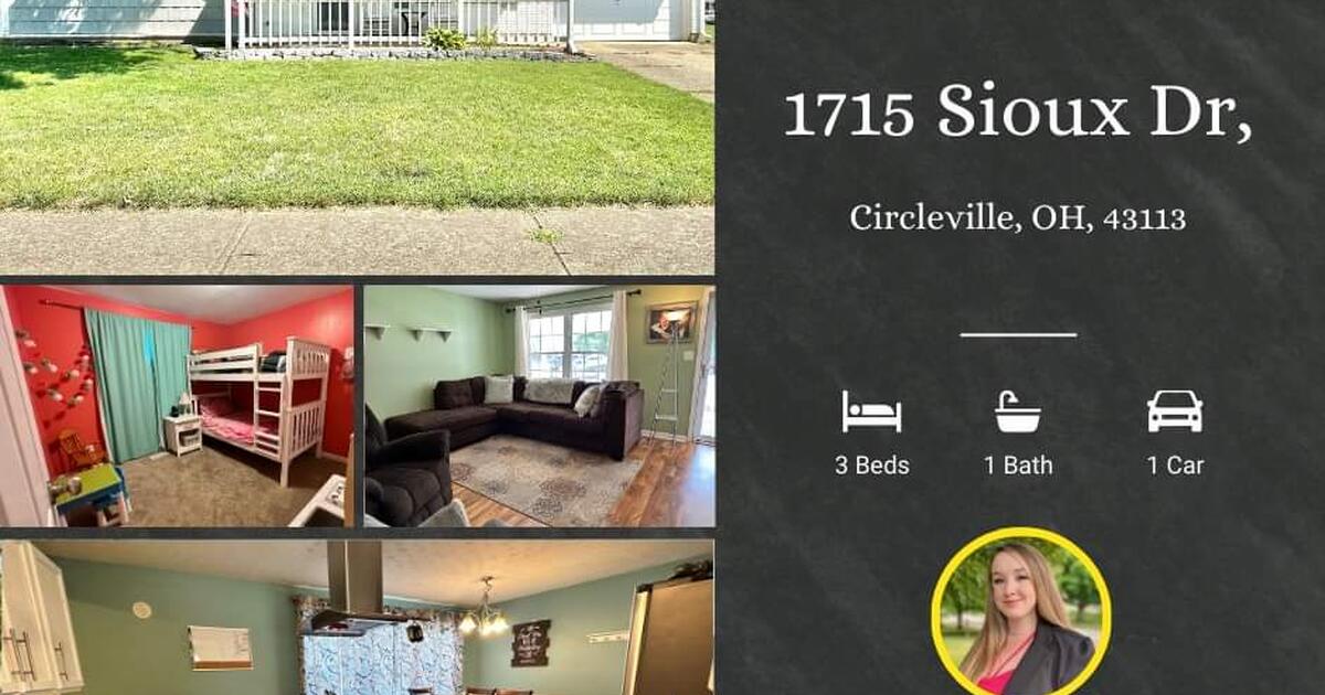 Home for sale in Logan Elm Village for 215000 in Circleville, OH For