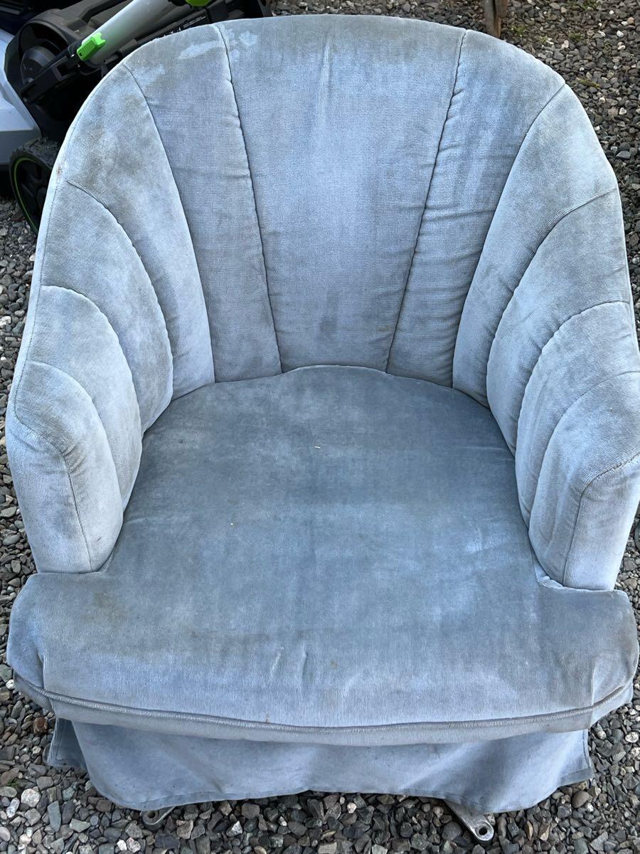 Modern Chair Like New Turns into Twin Size Sleeping Pad for 65 in