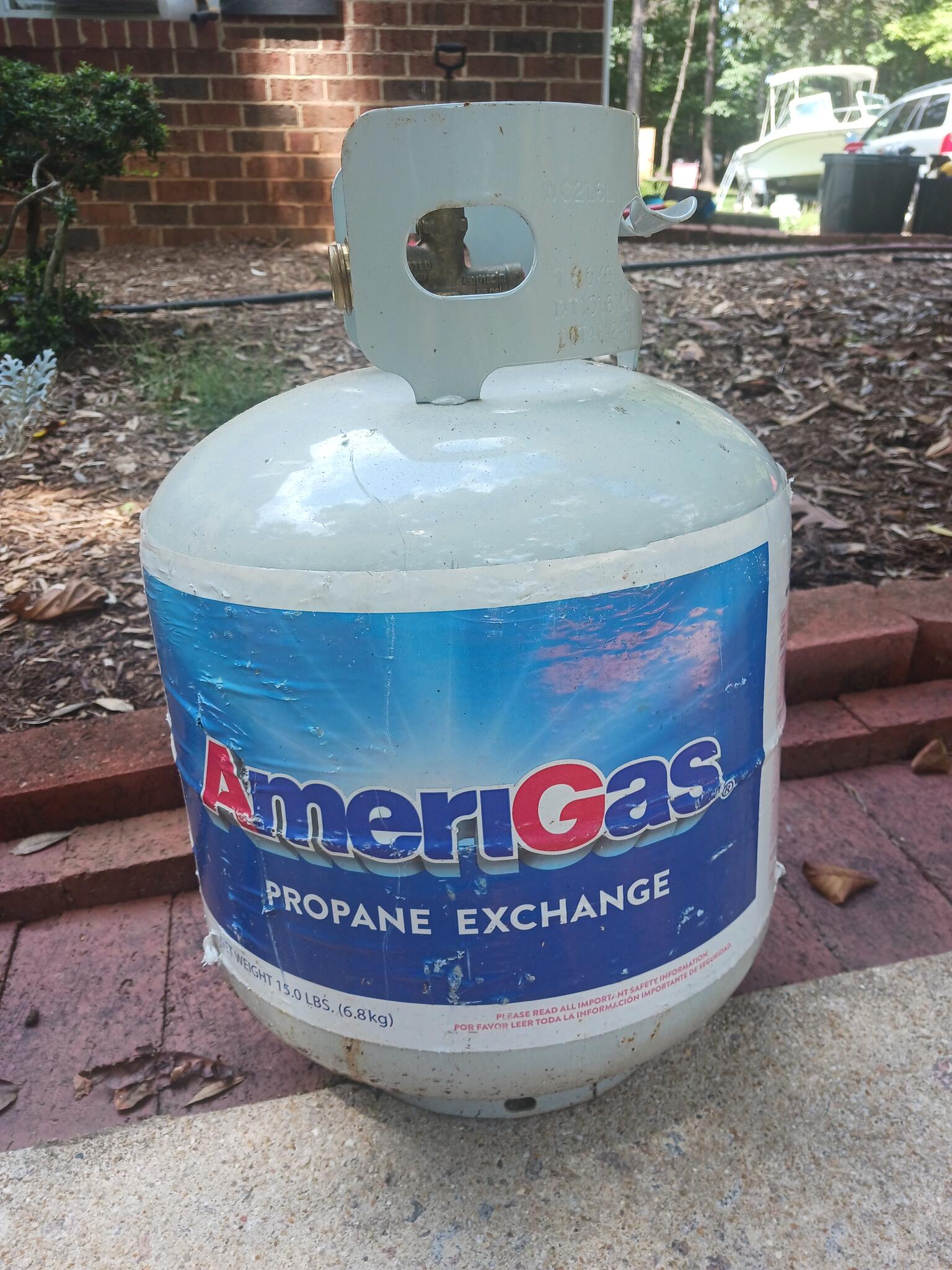 AmeriGas Propane Tank empty