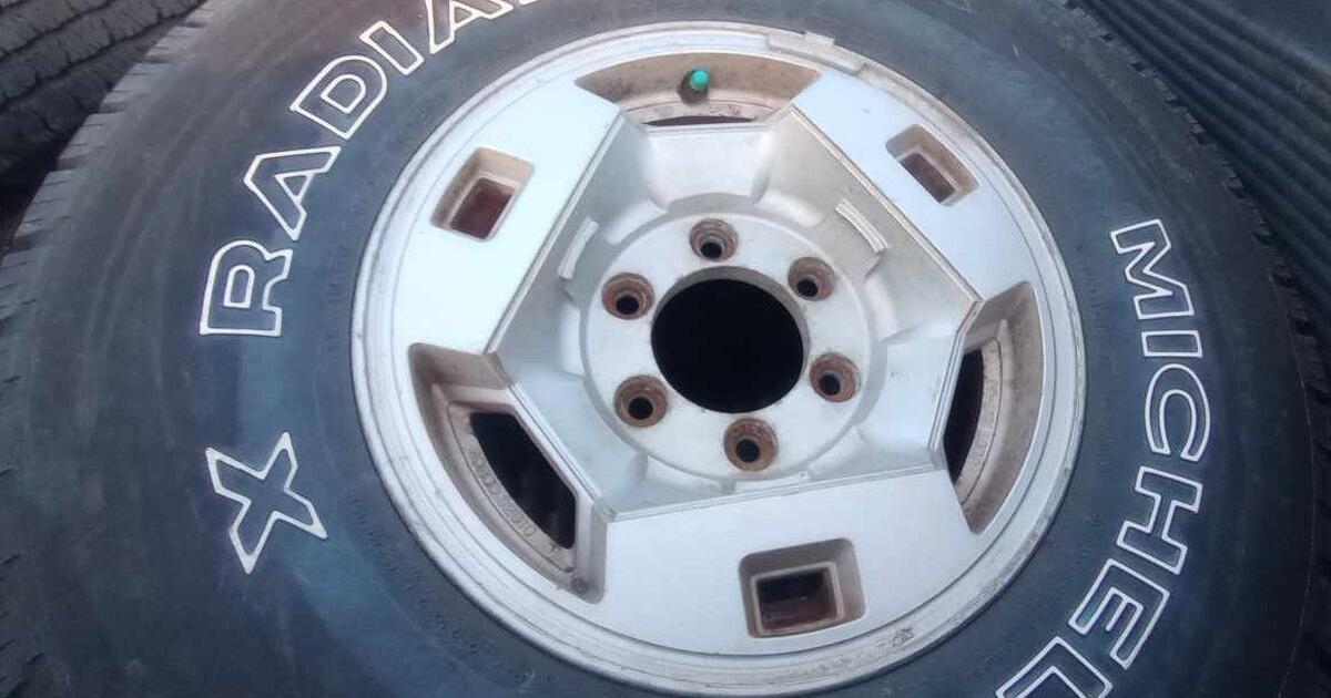 Michelin X Radial LT Tires On Rims (4) for 160 in Spokane, WA For