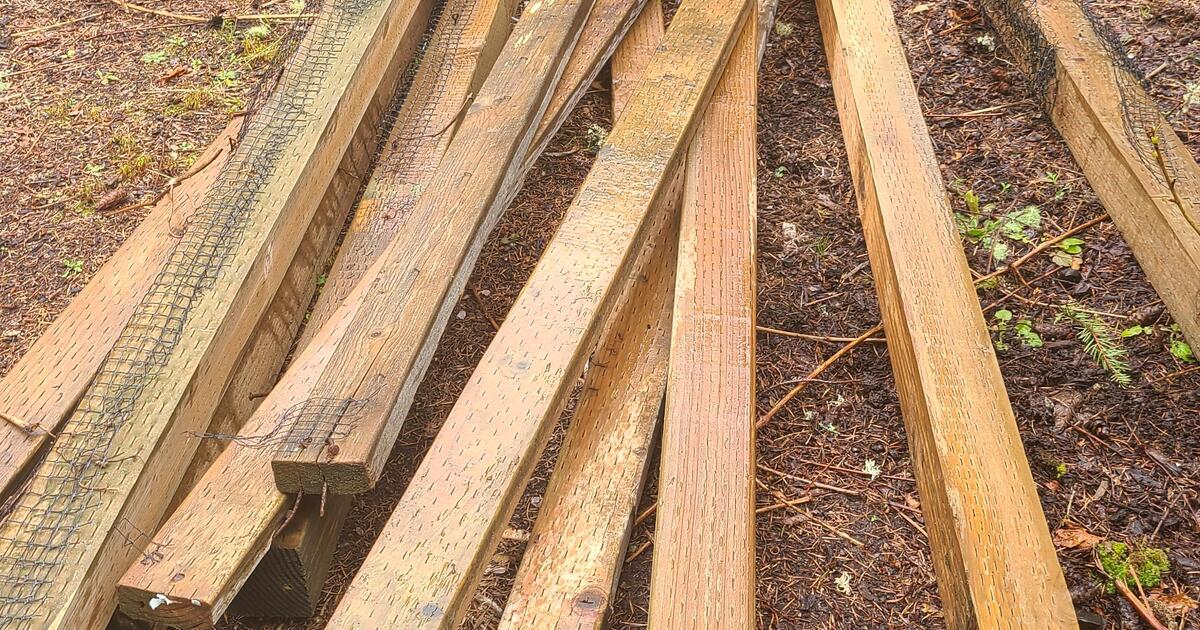 Free. treated 4x4 and 2x4 lumber for Free in Olympia, WA | For Sale ...