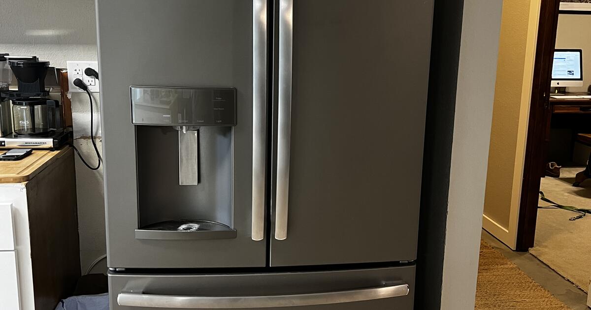 GE Slate Refrigerator 27.7 cu. for 750 in Redmond, OR For Sale & Free — Nextdoor