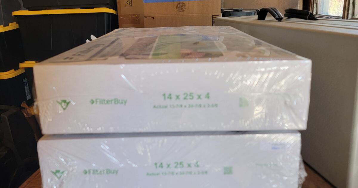 Home air filters 3 for 25 in lake elsinore ca for sale free