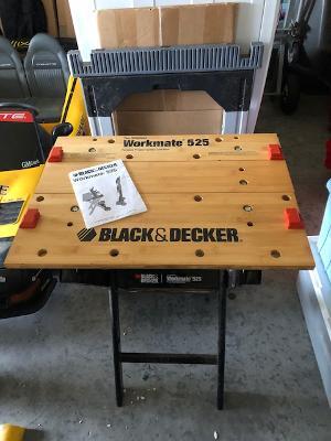 Black Decker Workmate 525 Portable Work Bench for 50 in Port