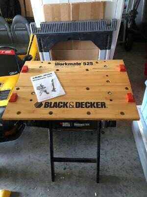 Black And Decker Workmate 525 Portable Workbench With Wheels