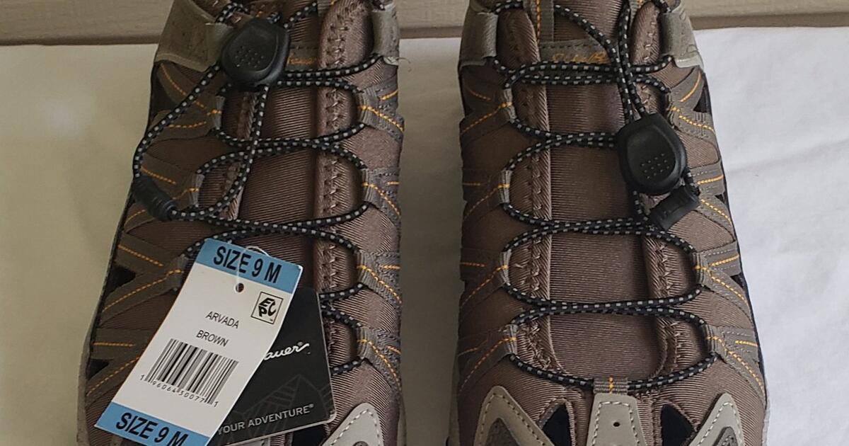 Men's Eddie Bauer Eastport Fisherman Water Sandals, Brown, 9M for 15