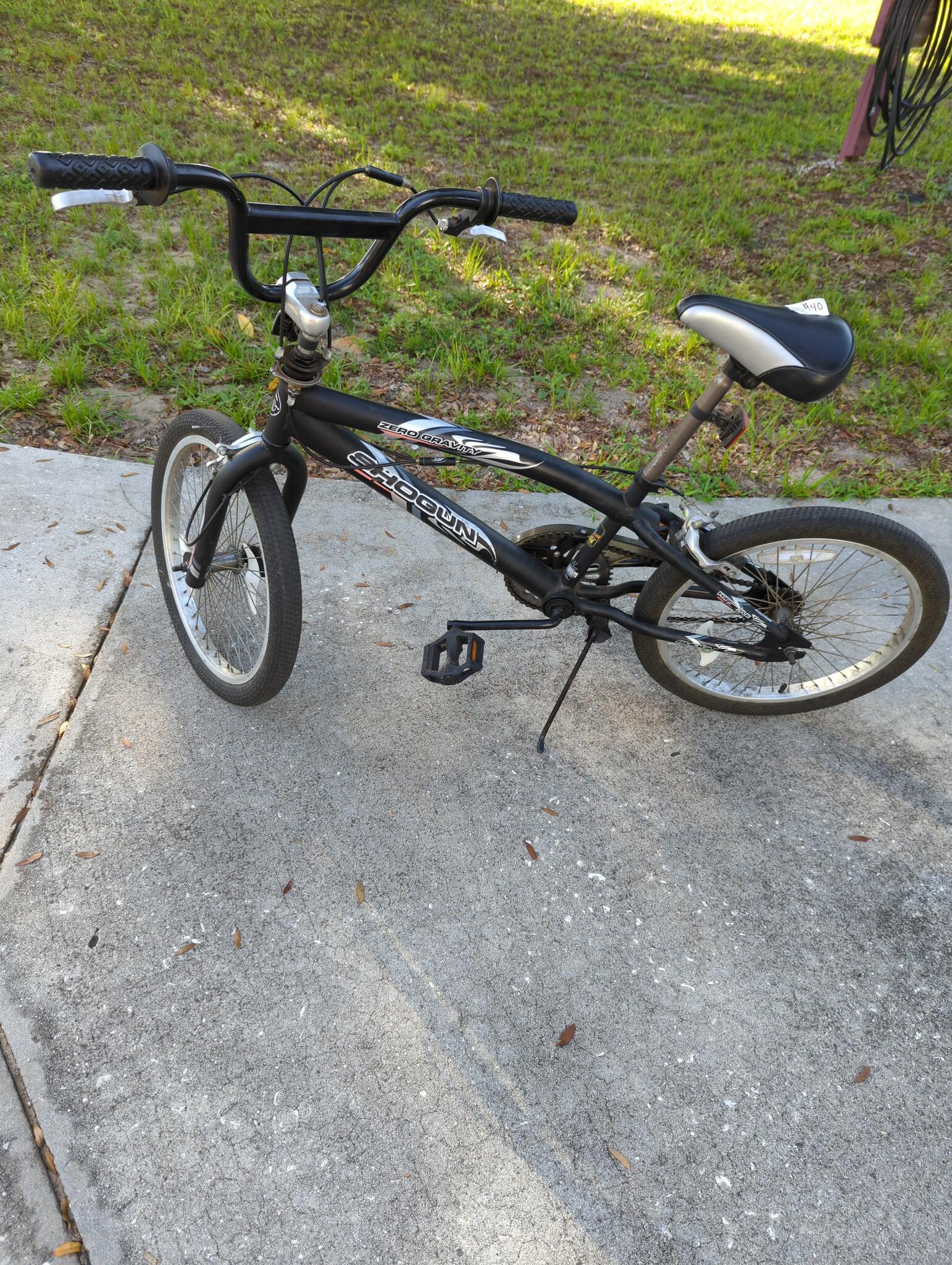 shogun zero gravity bmx bike