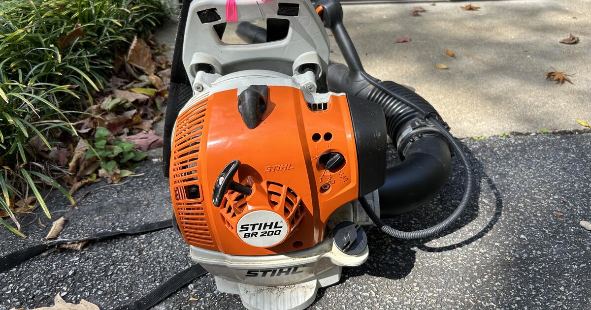 Stihl BT 200 lightweight backpack blower for Free in Midlothian, VA For Sale & Free — Nextdoor