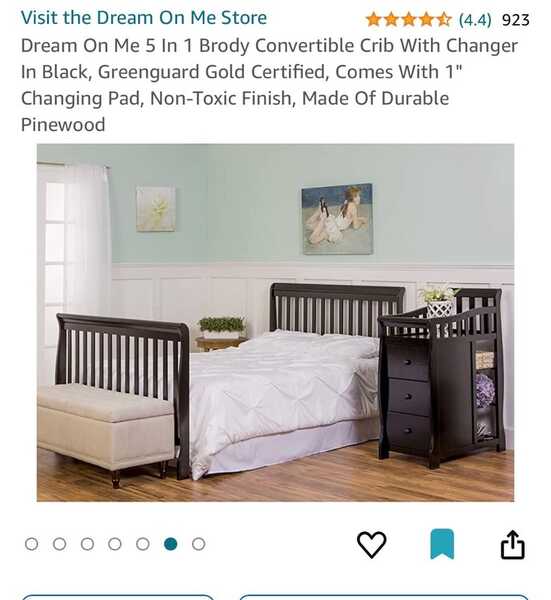 Dream on me brody top crib