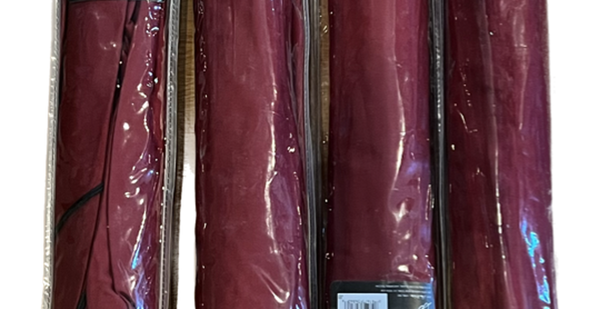 Brand new roman pleated blinds paprika 40 x 64 set of 4 for 20