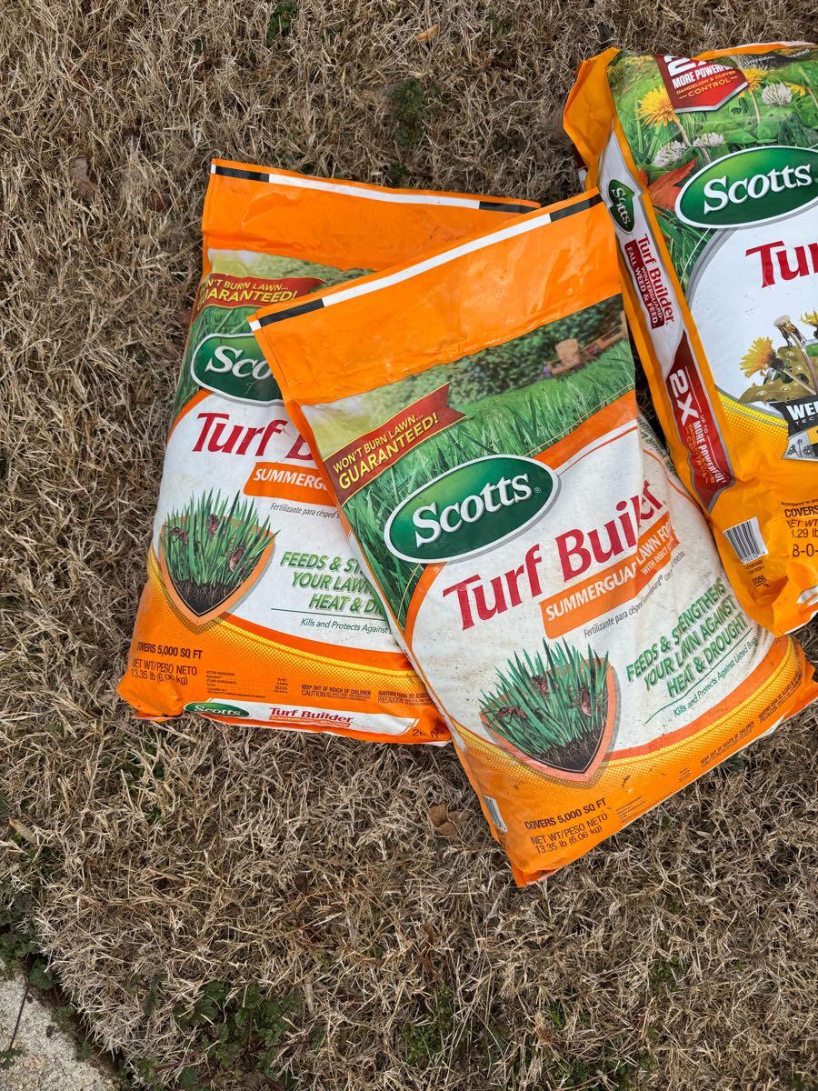 FREE Scotts Turf Builder Lawn Food