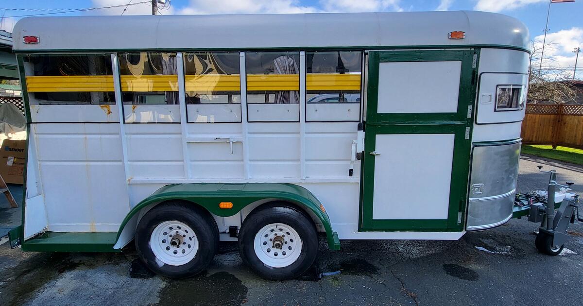 Price Reduced! Repurposed Horse Trailer Made For Cargo And Camping! for