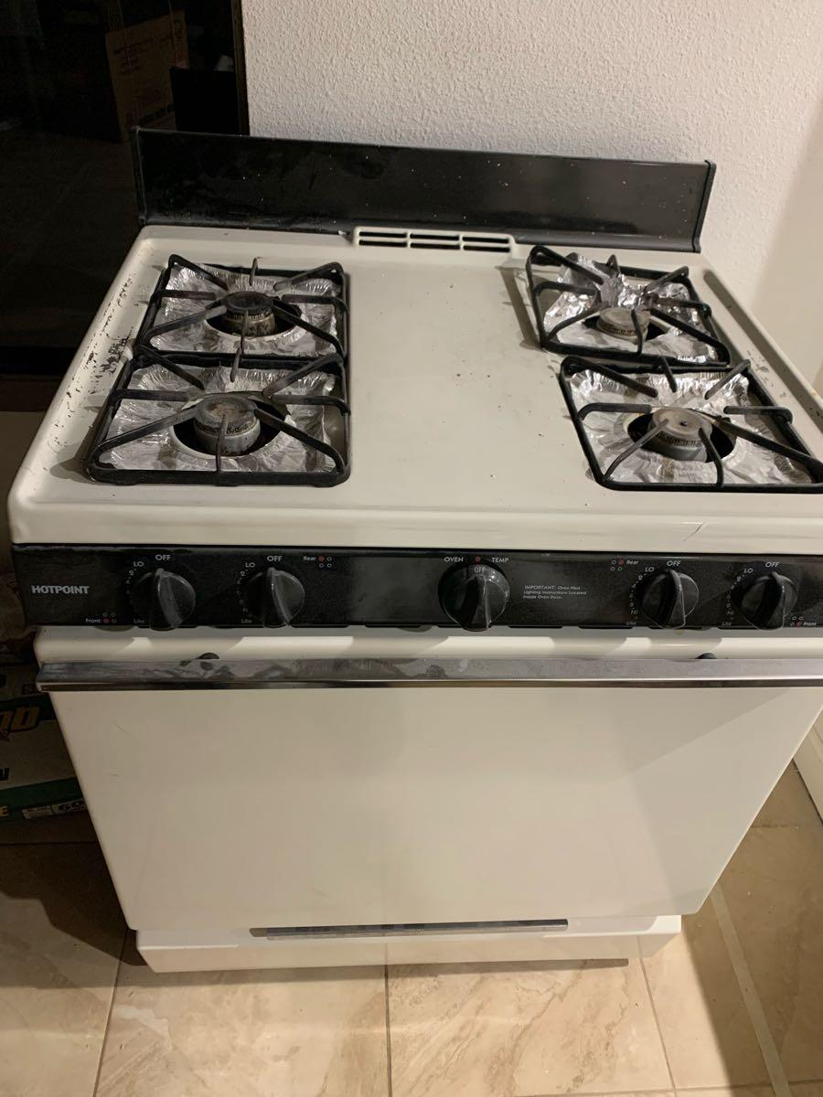 hotpoint gas stove 317b6641p001