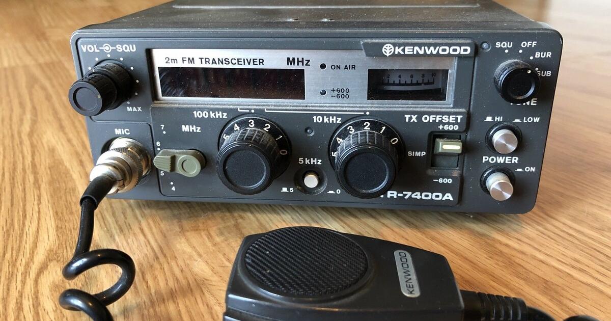 Kenwood TR7400A 2 Meter / 2m Amateur Radio VHF Transceiver for 75 in