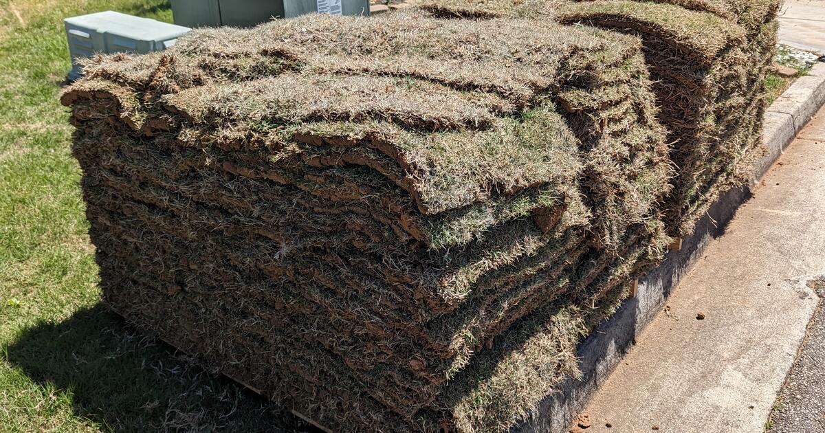 2 Pallets of Bermuda Sod (Grass) for $250 in Marietta, GA | For Sale ...