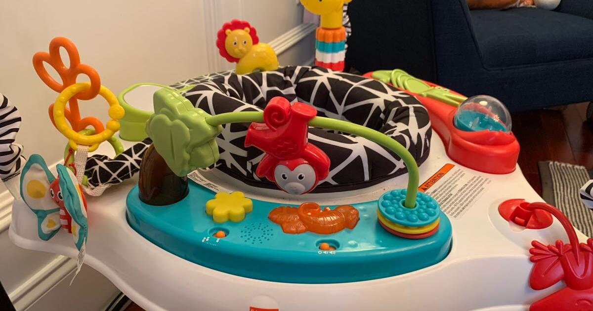 FisherPrice Baby Bouncer Animal Wonders Jumperoo Activity Center w