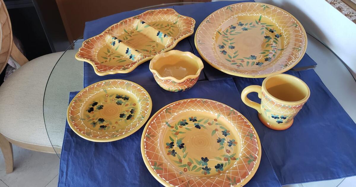 Cedre Provence French ceramic dinnerware for $300 in Miami, FL | For ...