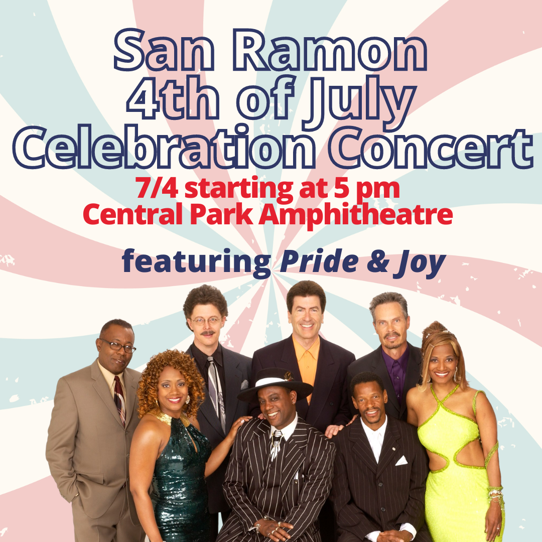 San Ramon 4th of July Celebration Concert featuring Pride & Joy (City