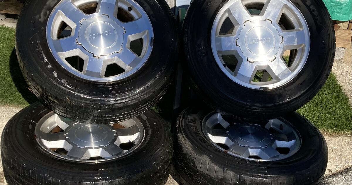 Set of 4 Firestone Tires P245/65R17 on GM Rims for $80 in Westminster ...